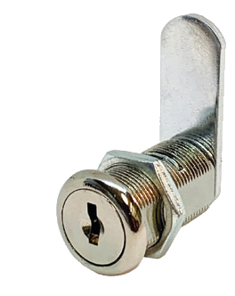 Cascade Series disc tumbler cam lock items 951-961, bright nickel finish (14A), CompX C8051-C8061 replacement